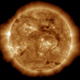 Vientos solares (Imagen: NASA).